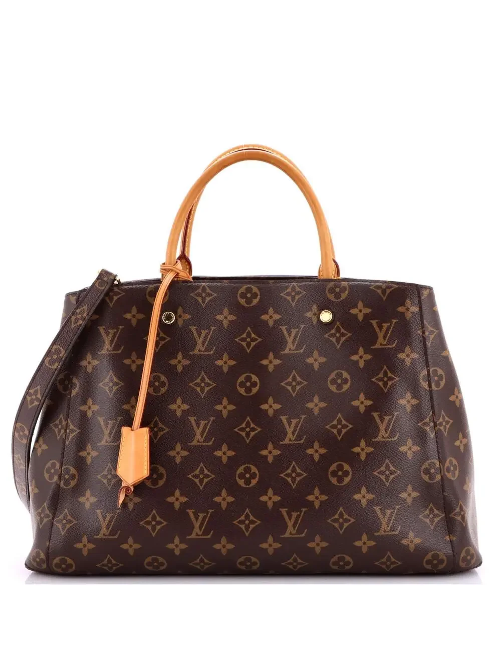 Louis Vuitton Montaigne Handbag Canvas #258038L23B